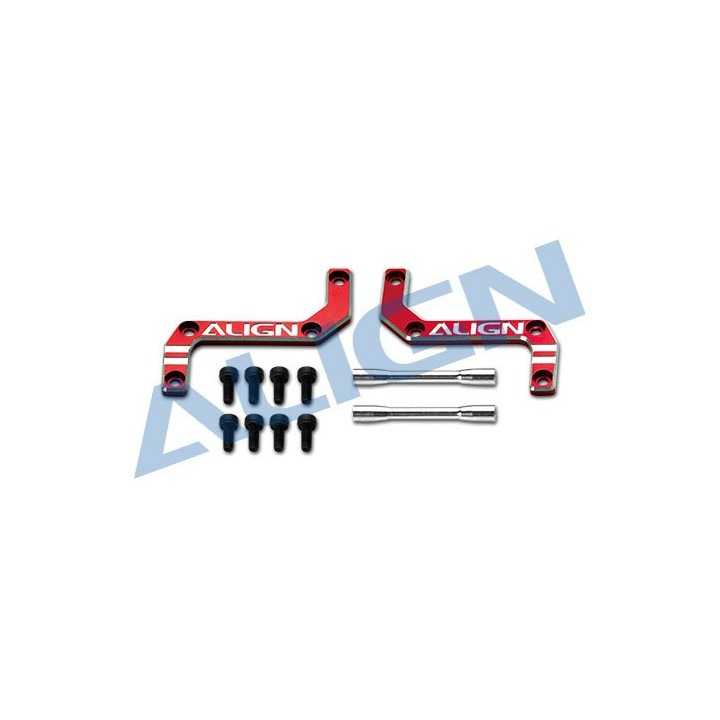 AL-H45B008XXT - T-Rex 450L Dominator Metal Shapely Reinforcement Plate And Brace (H45B008XXT) Align