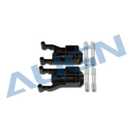 AL-H45T007XXT - T-Rex 450L Dominator Tail Boom Mount Set (H45T007XXT) Align