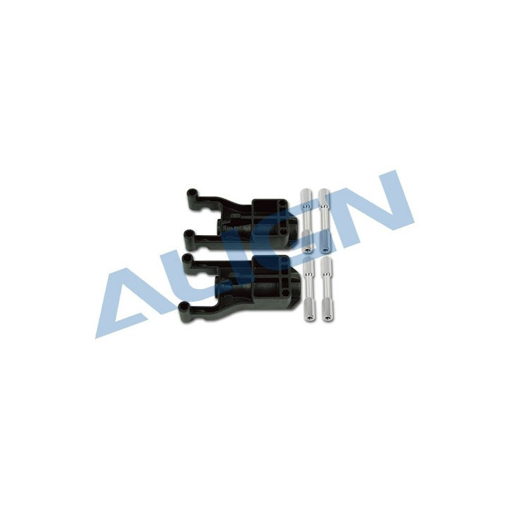 AL-H45T007XXT - T-Rex 450L Dominator Tail Boom Mount Set (H45T007XXT) Align