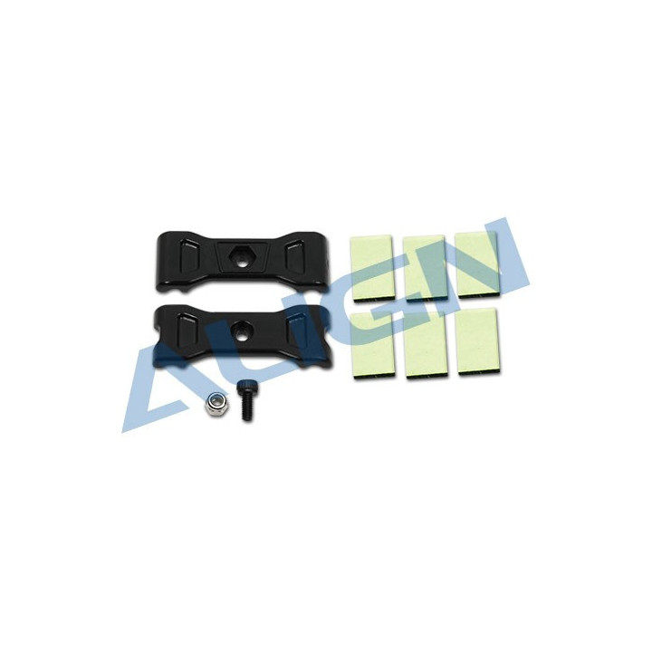 AL-H45T008XXT - T-Rex 450L Dominator Tailboom Support Rods Reinforcement Plates Set (H45T008XXT) Align