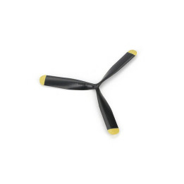 EF-LUP11803BR - DeHaviland Mosquito -Helice tripale 110mm x 80mm Reverse (EFLUP11803BR) E-flite
