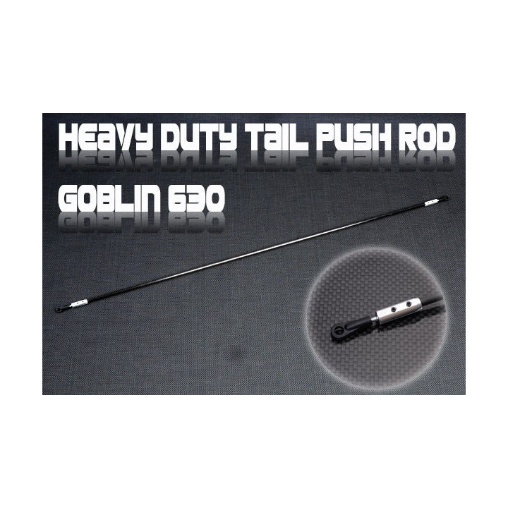 HO-HPSAB63002 - Heavy Duty Tail Push Rod -Goblin 630 Heli Option