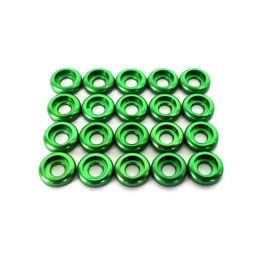LX-0249 - Frame C Washer M2.5 - Green - 20pcs (LX0249) Lynx