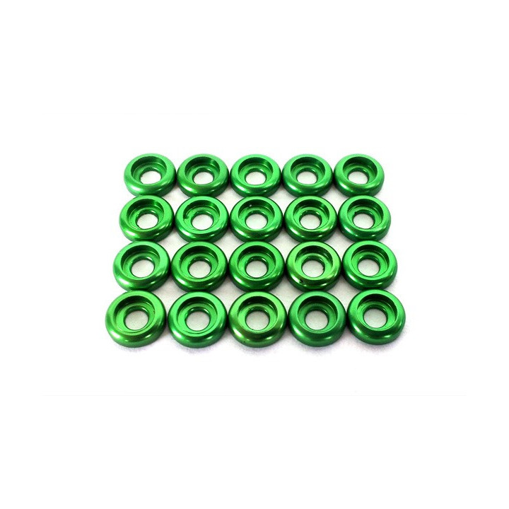 LX-0249 - Frame C Washer M2.5 - Green - 20pcs (LX0249) Lynx