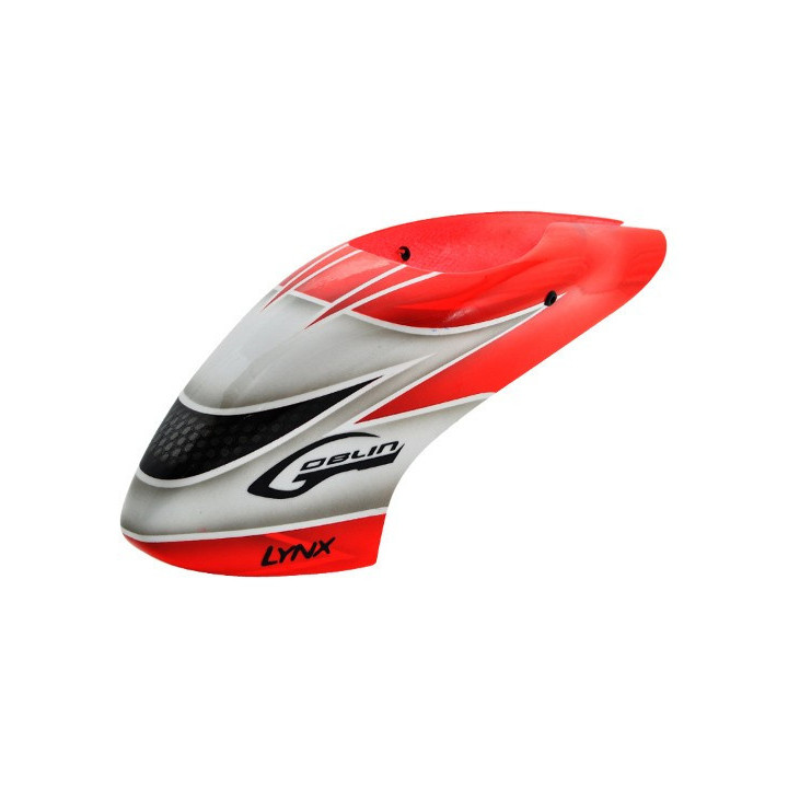 LX-130X042 - 130X - Air Brushed - Fiber Glass Canopy - Goblin Style - Color Schema #02 (LX130X042) Lynx