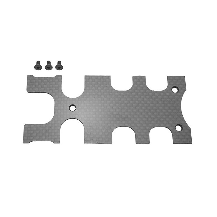 MS-71016 - Carbon cover Frame rear plate (MSH71016) MSHeli