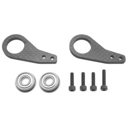 MS-71038 - Carbon tail frames (2x) (MSH71038) MSHeli