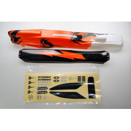 CY-ND-YS5-AS4021 - Canopy Set (Painted) - Stingray 500 Curtis Youngblood