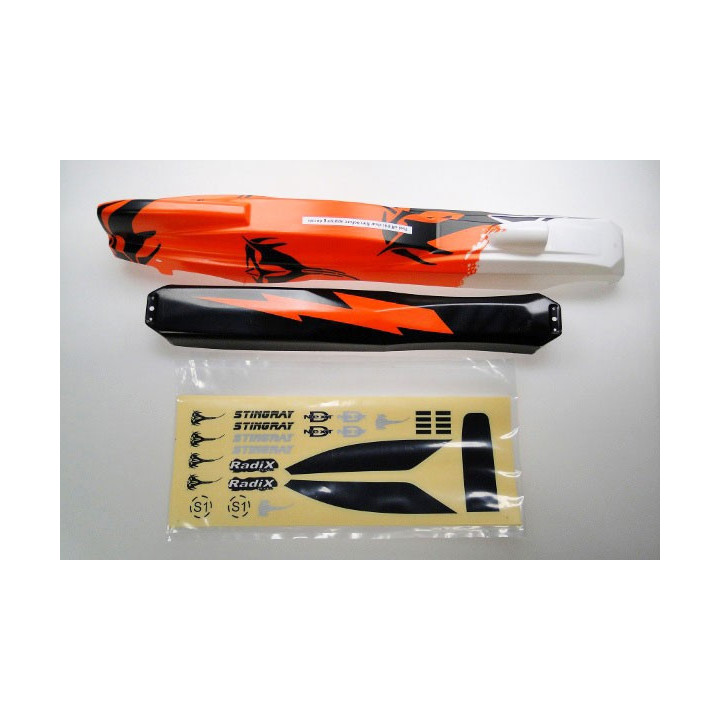 CY-ND-YS5-AS4021 - Canopy Set (Painted) - Stingray 500 Curtis Youngblood