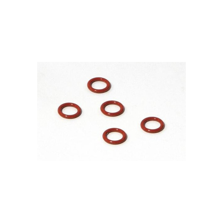 HI-6823 - JOINT SILICONE 4.5X6.6MM ROUGE (5PCS) (HPI 6823) HPI Racing