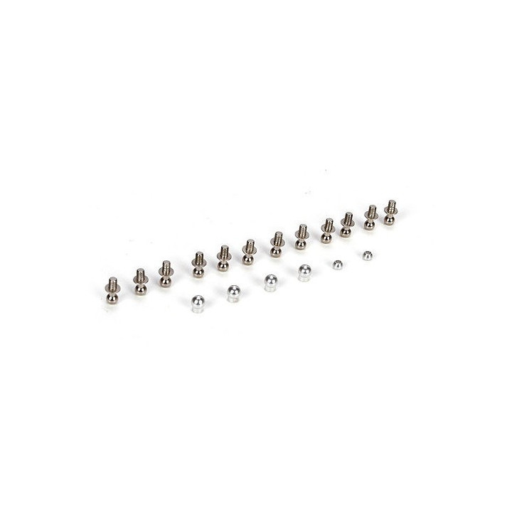 VA-216000 - Acropolis / Kalahari - Set de rotules a visser (VTR216000) Vaterra