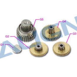 AL-HSP42501T - DS425M Servo Gear Set/Pignon servo (HSP42501T) Align