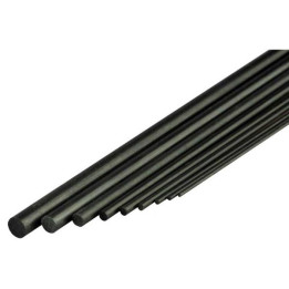 YU-709055 - Jonc rond de carbone 3.0 x 1.000mm Yuki