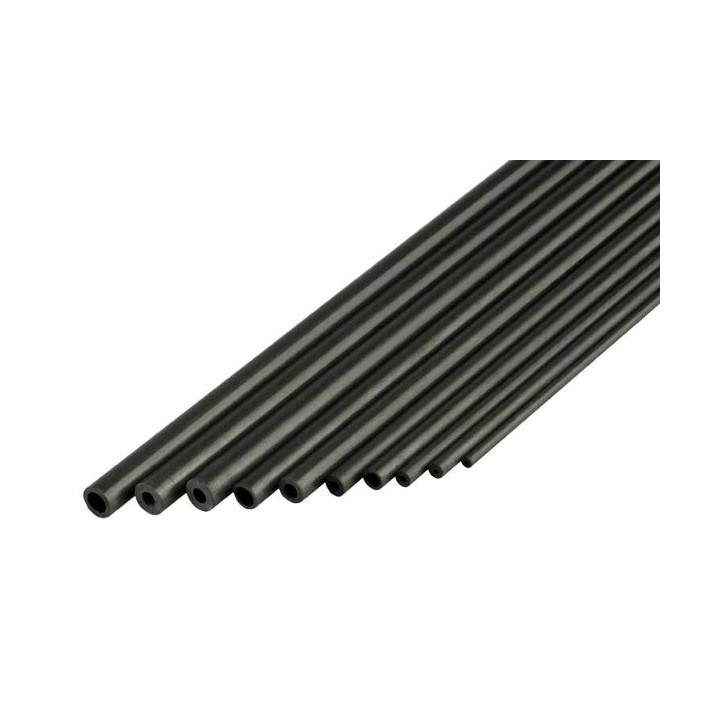 YU-709065 - Tube de carbone 5.0 x 4.0 x 1.000mm Yuki