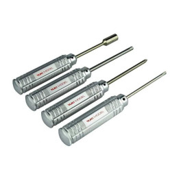 YU-709111 - Phillips screwdriver (Round garland handle) 25mm hand shank 5mm shaft Yuki