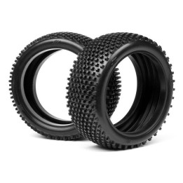 HI-67756 - HPI PNEUS BLOCK BLANC 1/8 S2 (HPI 67756) HPI Racing