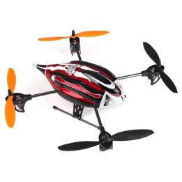 HM-HOTENXDEVO7-242 - Hotenx Brushed with DEVO7 - Red (2.4Ghz Mode2) Walkera