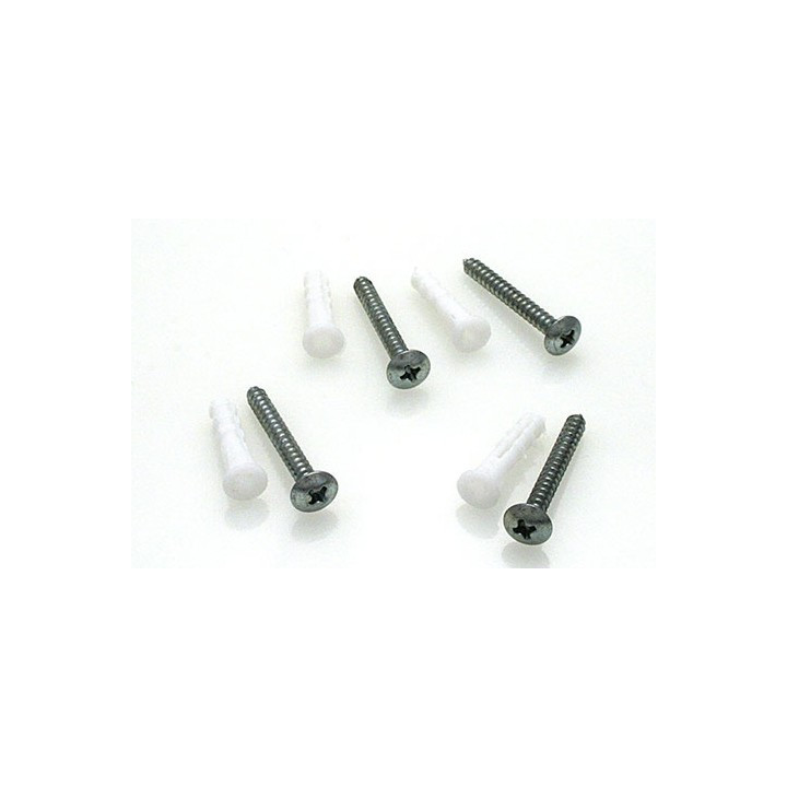 RM-HDW-ANC-MAS-6 - Random Heli Vis et cheville Maconnerie/Drywall Anchors - Assembly 5.5mm-6.5mm (HDW-ANC-MAS-6) Random Heli