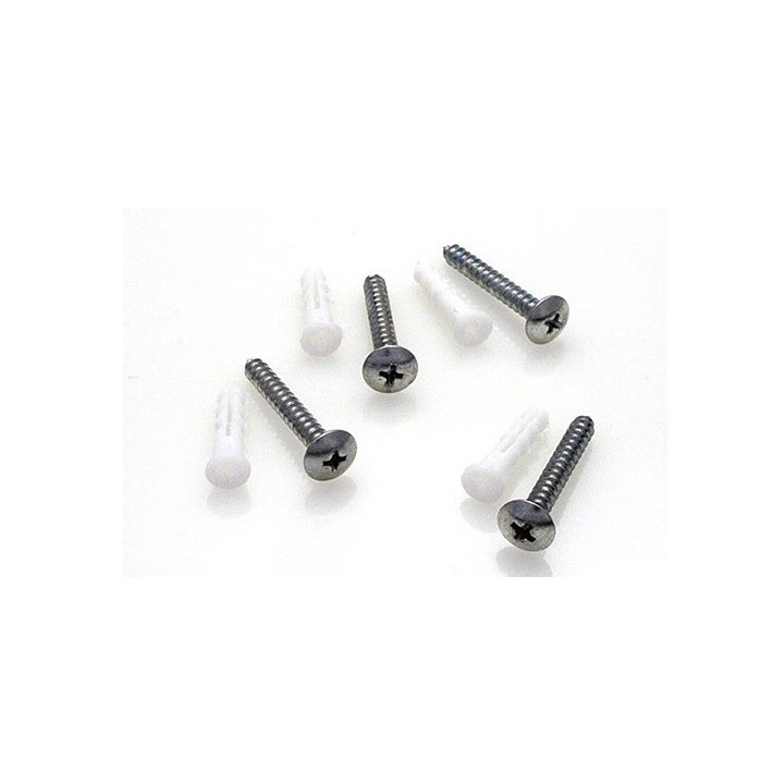 RM-HDW-ANC-MAS-8 - Random Heli Vis et cheville Maconnerie/Drywall Anchors - Assembly 8mm-9mm (HDW-ANC-MAS-8) Random Heli