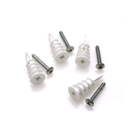 RM-HDW-ANC-TOG-8 - Random Heli Vis et cheville Placo/Drywall Anchors - Assembly 8mm-9mm (HDW-ANC-TOG-8) Random Heli