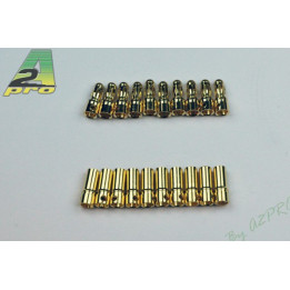 A2-14030-Contact OR 3.5mm M+F (10 paires) (14030)