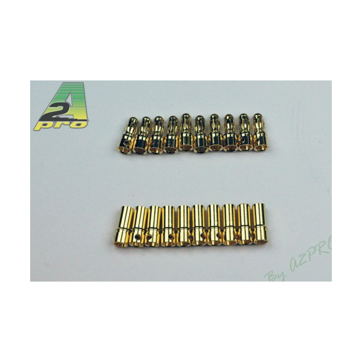 A2-14030-Contact OR 3.5mm M+F (10 paires) (14030)