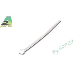 COLLIER NYLON BLANC 20cm (100p) (16519-1)-A2-16519-1-Hangar RC.com-A2Pro