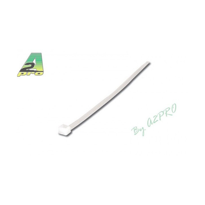 COLLIER NYLON BLANC 20cm (100p) (16519-1)-A2-16519-1-Hangar RC.com-A2Pro