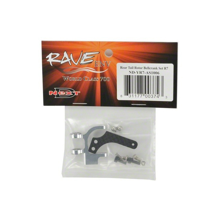 CY-ND-YR7-AS1006 - Rear Tail Rotor Bellcrank Set R7 Curtis Youngblood