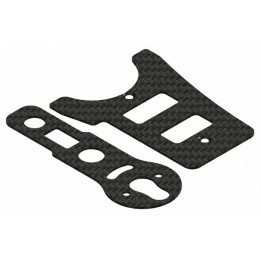 LX-0954 - T-Rex 150 - Carbon Fiber Frame Stiffener Set (LX0954) Lynx