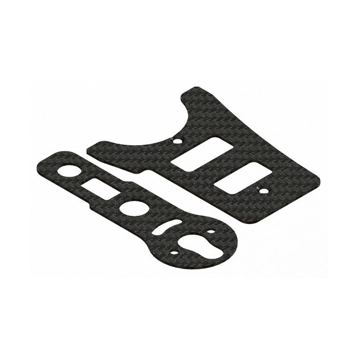 LX-0954 - T-Rex 150 - Carbon Fiber Frame Stiffener Set (LX0954) Lynx