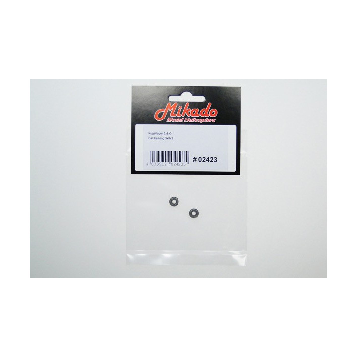MK-02423 - Roulement/Ball bearing 3x8x3 (02423) Mikado
