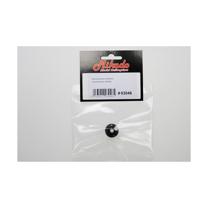 MK-03046 - Poulis d'anticouple / Tail drive pulley antistatic (03046) Mikado