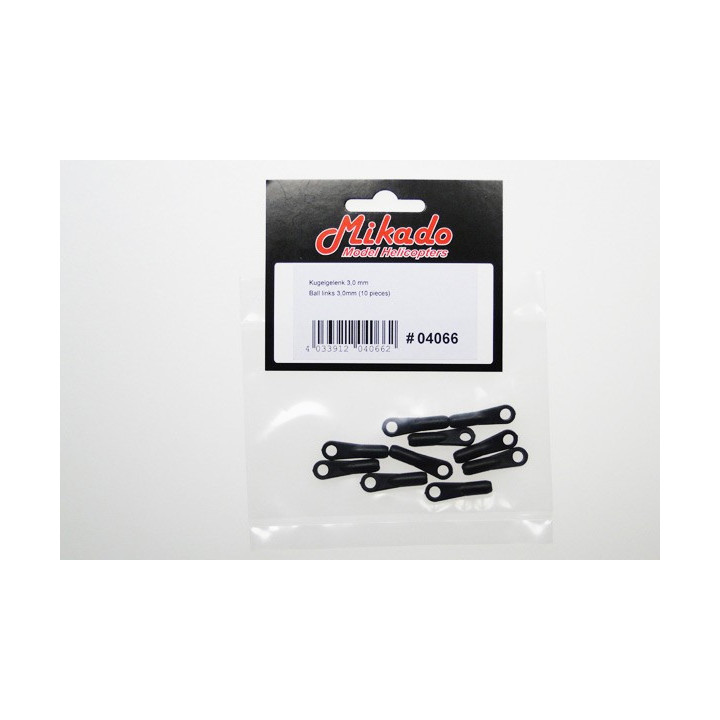 MK-04066 - Chappes / Ball links 3,0mm (10 pieces) (04066) Mikado