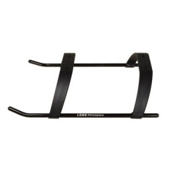 MK-04289 - Train aterrissage / Landing struts low profile LOGO 500 black (04289) Mikado