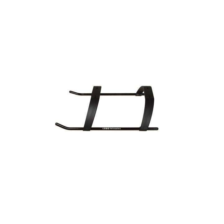 MK-04289 - Train aterrissage / Landing struts low profile LOGO 500 black (04289) Mikado