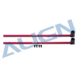 AL-H15T002XRT - 150 DFC Tail Boom-Red Alu (H15T002XRT) Align