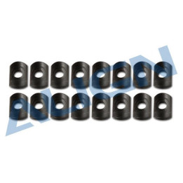 AL-H50T001XXT - 500 Tail Blade Clips/Entretoises pour Pales (H50T001XXT) Align