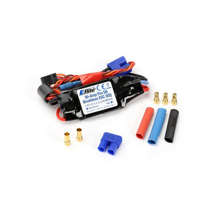 EF-LA1030B - Controleur Brushless 30A Pro Switch-Mode BEC (V2) E-flite