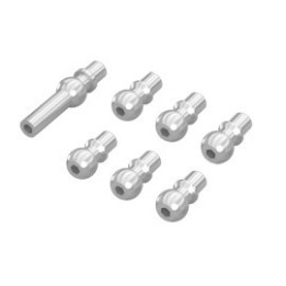 MK-04872 - Ball bolt set swashplate LOGO 690 SX (04872) Mikado