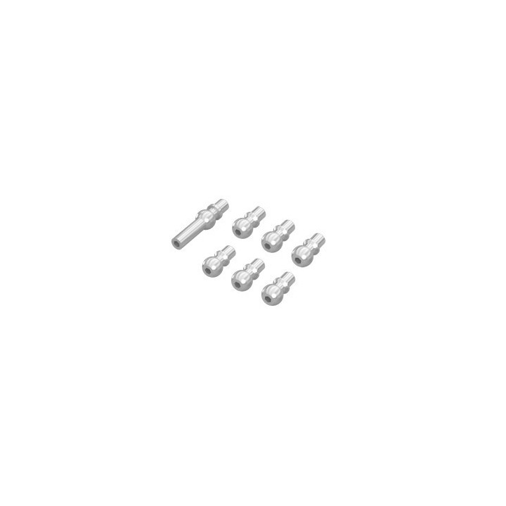 MK-04872 - Ball bolt set swashplate LOGO 690 SX (04872) Mikado