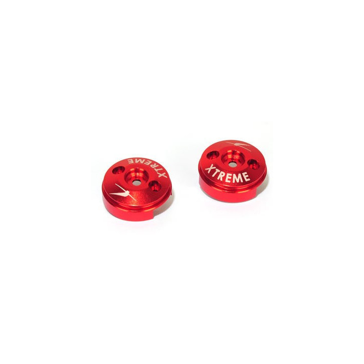 350QX05-R - Blade 350QX Aluminium Covers for Carbon Blade (Red, 2 pcs) Xtreme
