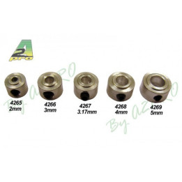 A2-4269 - Bagues d'arret epaulees alu 5mm (4269) A2Pro