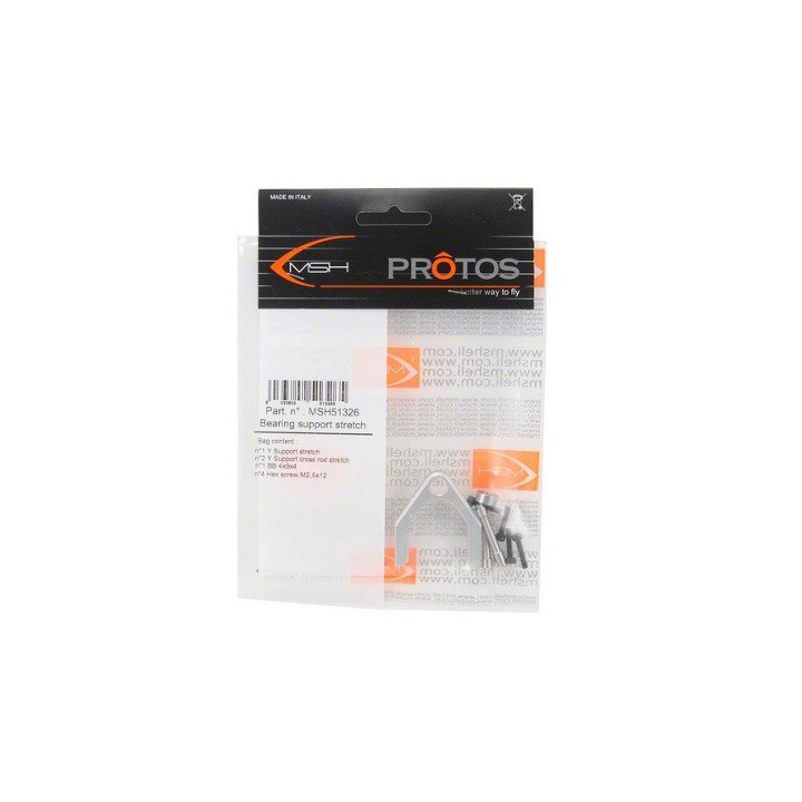 MS-51326 - Supporto cuscinetto pignone stretch MSHeli