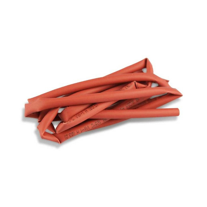 YU-600076 - Gaine thermoretractable - Shrink tube 3mm x 1m red Yuki