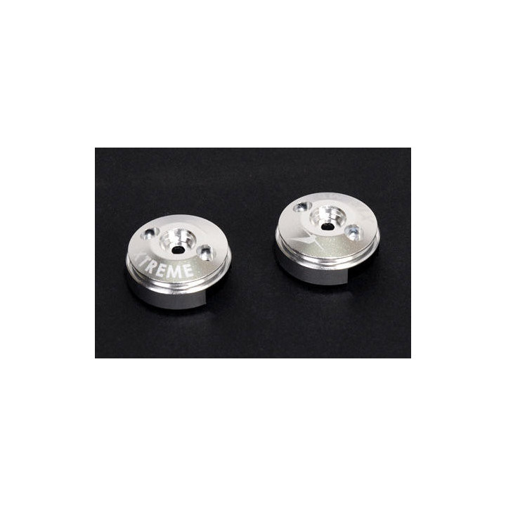 350QX05-S - Aluminium Covers for Carbon Blade (Silver, 2 pcs) -B350QX Xtreme