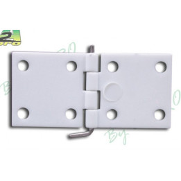 A2-6410 - Charniere axe separe 34x16mm (10 pcs) (6410) A2Pro