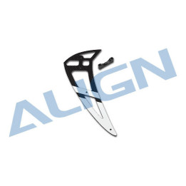 AL-H70T007XXT - 700E PRO Carbon Fiber Vertical Stabilizer-White (H70T007XXT) Align