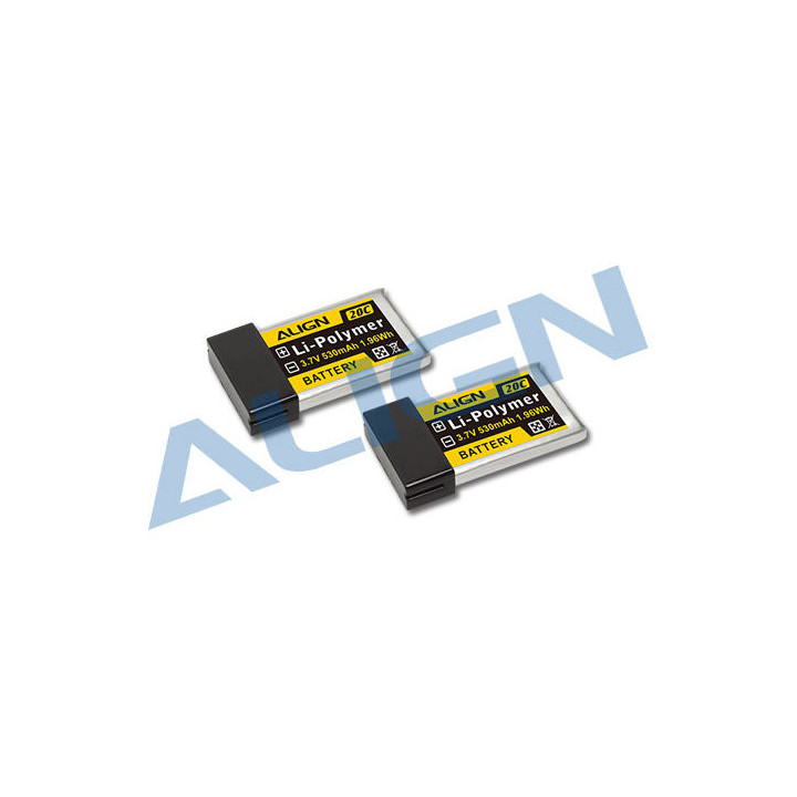 AL-HBP05301T - ALIGN Batterie M424 1S1P 3.7V 530mAh/20C (HBP05301T) Align