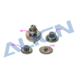 AL-HSP65502T - DS655 Servo Gear/Pignon de Servo (HSP65502T) Align